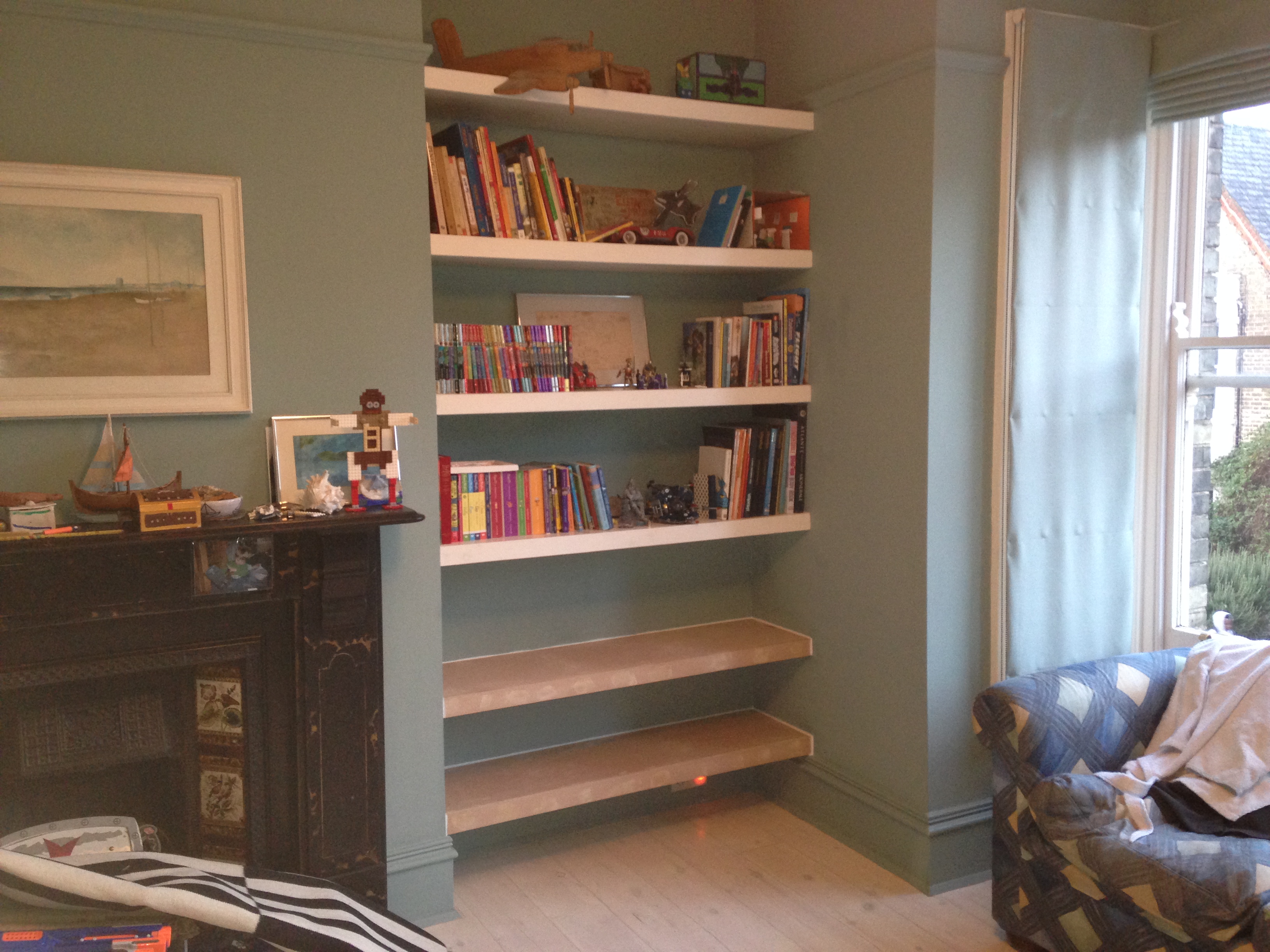 Fitted Shelving Cupboards And Flooring P D Carpentry